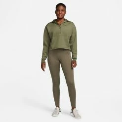 Women's Nike Dri-FIT Half-Zip Hoodie -Nike outlet shop 5676378 ALT2