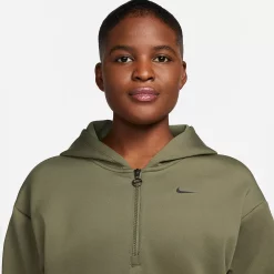 Women's Nike Dri-FIT Half-Zip Hoodie -Nike outlet shop 5676378 ALT3
