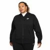 Plus Size Nike Sportswear Club Fleece Full-Zip Hoodie -Nike outlet shop 5678283 Black