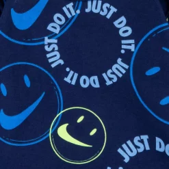 Baby Boy Nike Allover Print Smiley Bodysuit & Jogger Pants Set -Nike outlet shop 5679291 ALT2