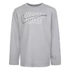 Boys 4-7 Nike Swoosh Squad Thermal Long Sleeve Graphic Tee -Nike outlet shop 5685546 Grey