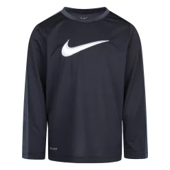 Boys 4-7 Nike All Day Play Long Sleeve Knit Top -Nike outlet shop 5685556 Black