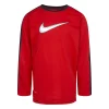 Boys 4-7 Nike All Day Play Long Sleeve Knit Top -Nike outlet shop 5685556 Red