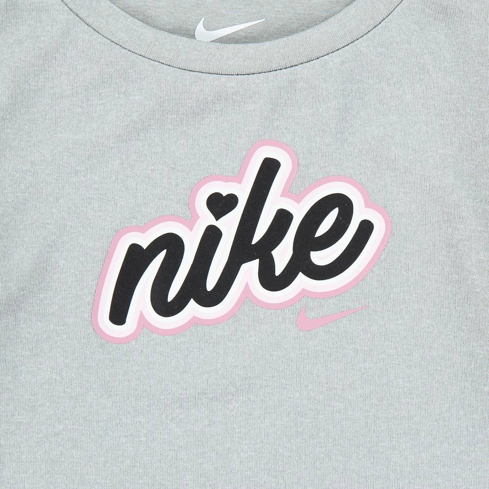 Baby Girl Nike Dri-FIT Logo Graphic Crossover Tunic & Leggings Set 6 Baby Girl Nike Dri-FIT Logo Graphic Crossover Tunic & Leggings Set - Image 4