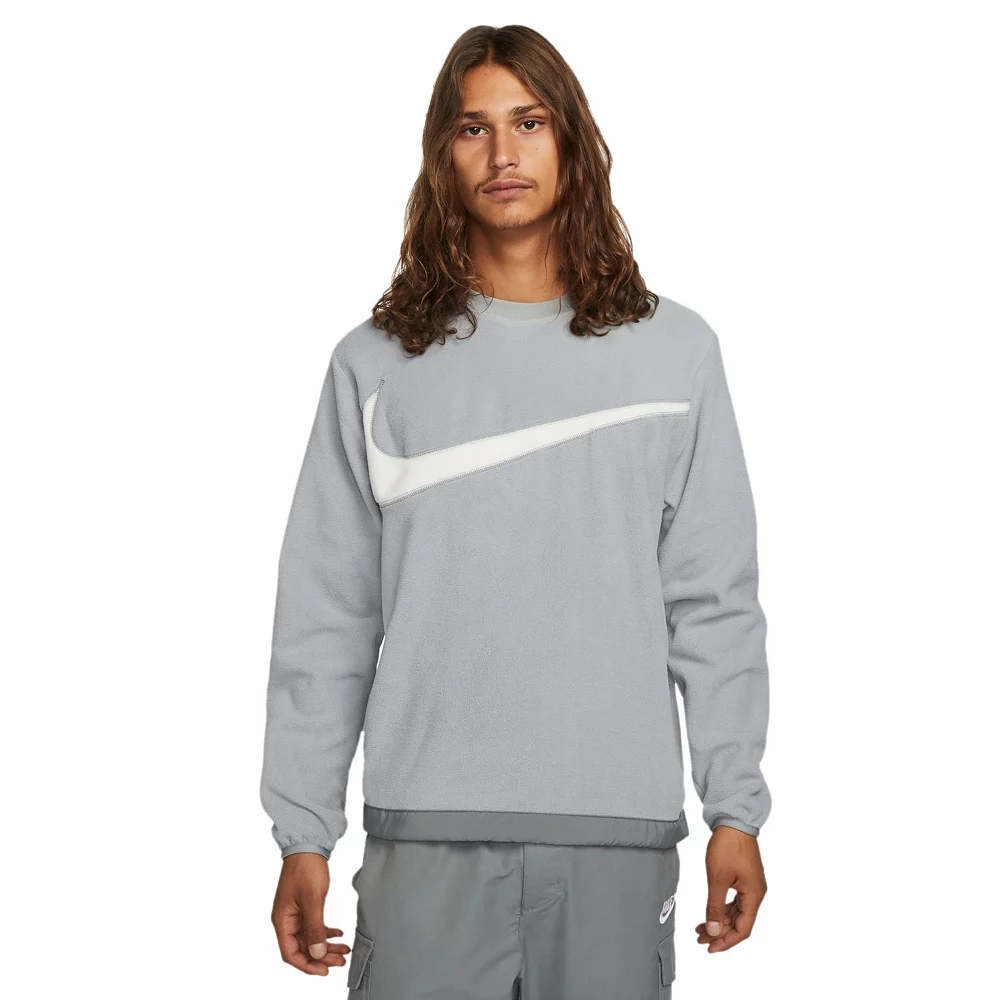 Men's Nike Club+ Fleece Winterized Crew Sweatshirt 4 Men's Nike Club+ Fleece Winterized Crew Sweatshirt - Image 2