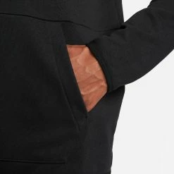 Men's Nike Dri-FIT Fleece Pullover Fitness Hoodie -Nike outlet shop 5691493 ALT3