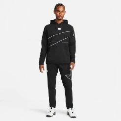 Men's Nike Dri-FIT Fleece Pullover Fitness Hoodie -Nike outlet shop 5691493 ALT5