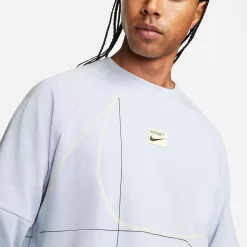 Men's Nike Dri-FIT Long-Sleeve Fleece Fitness Top -Nike outlet shop 5691521 ALT3