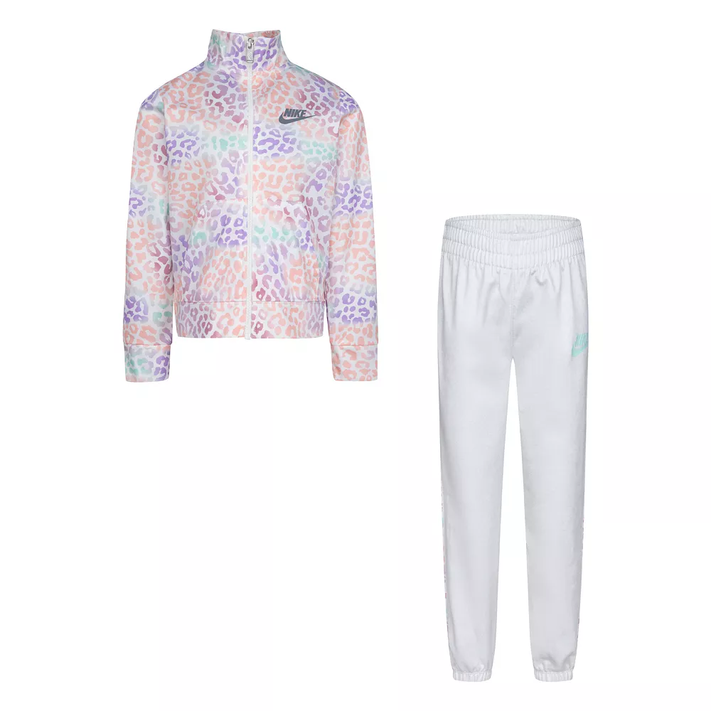 Girls 4-6X Nike Spot On Tricot Set 3 Girls 4-6X Nike Spot On Tricot Set