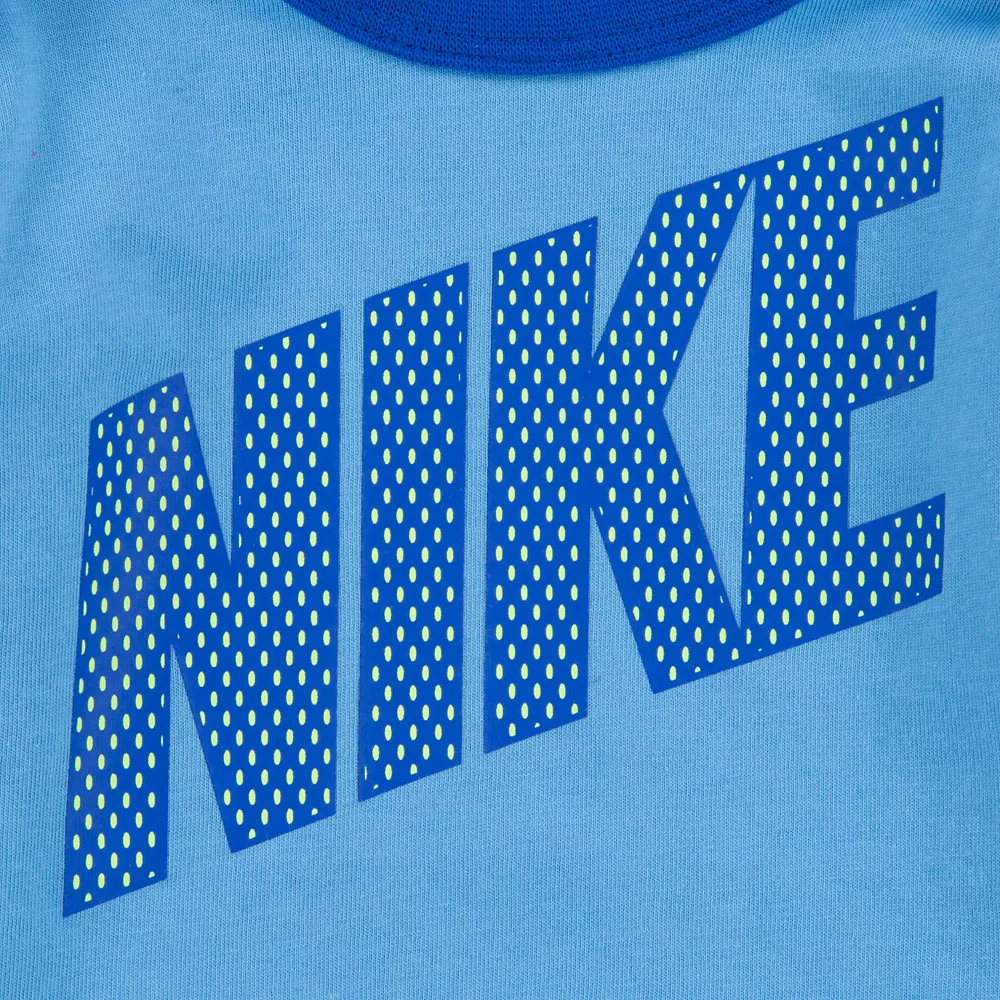 Baby Boys Nike Long Sleeve Bodysuits 3-Pack Set 6 Baby Boys Nike Long Sleeve Bodysuits 3-Pack Set - Image 4