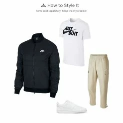 Men's Nike "Just Do It" Logo Tee -Nike outlet shop 5721511 ALT99