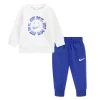 Baby Boys Nike Smiley Crew Set -Nike outlet shop 5745181 White