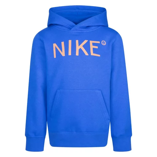 Boys 4-7 Nike Wordmark Smiley Face Graphic Hoodie -Nike outlet shop 5745780 Blue