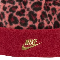 Toddler Girl Nike Leopard Print Trapper Hat & Mittens Set -Nike outlet shop 5756109 ALT2