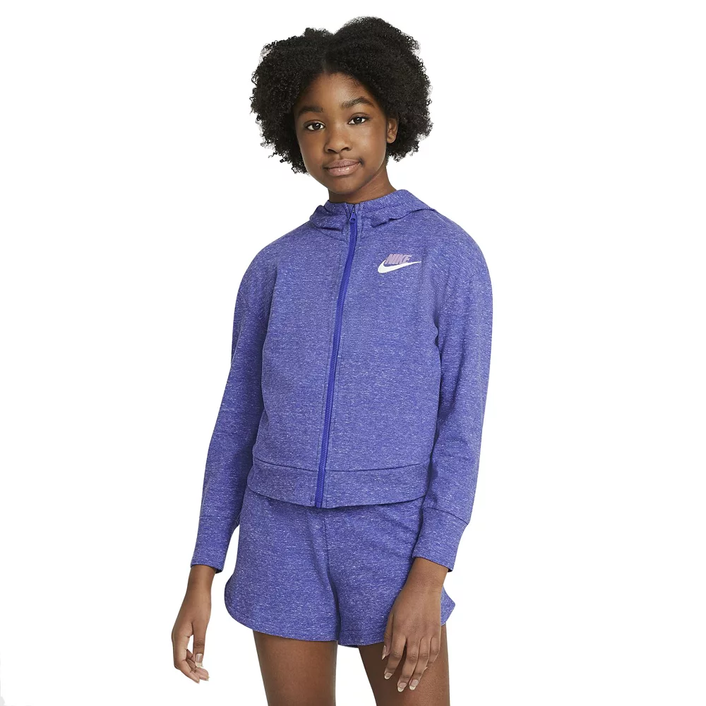Girls 7-16 Nike Full-Zip Hoodie 5 Girls 7-16 Nike Full-Zip Hoodie - Image 3
