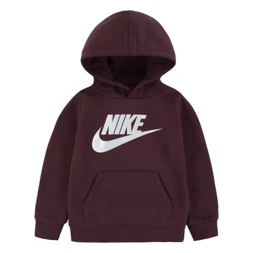 Toddler Boy Nike Metallic Logo Hoodie -Nike outlet shop 5807740 Burgundy