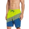 Men's Nike Color Surge 9-inch Volley Shorts -Nike outlet shop 6048180 Marina Blue