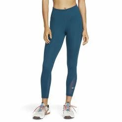 Women's Nike One Midrise 7/8 Leggings -Nike outlet shop 6120418 Valerian Blue