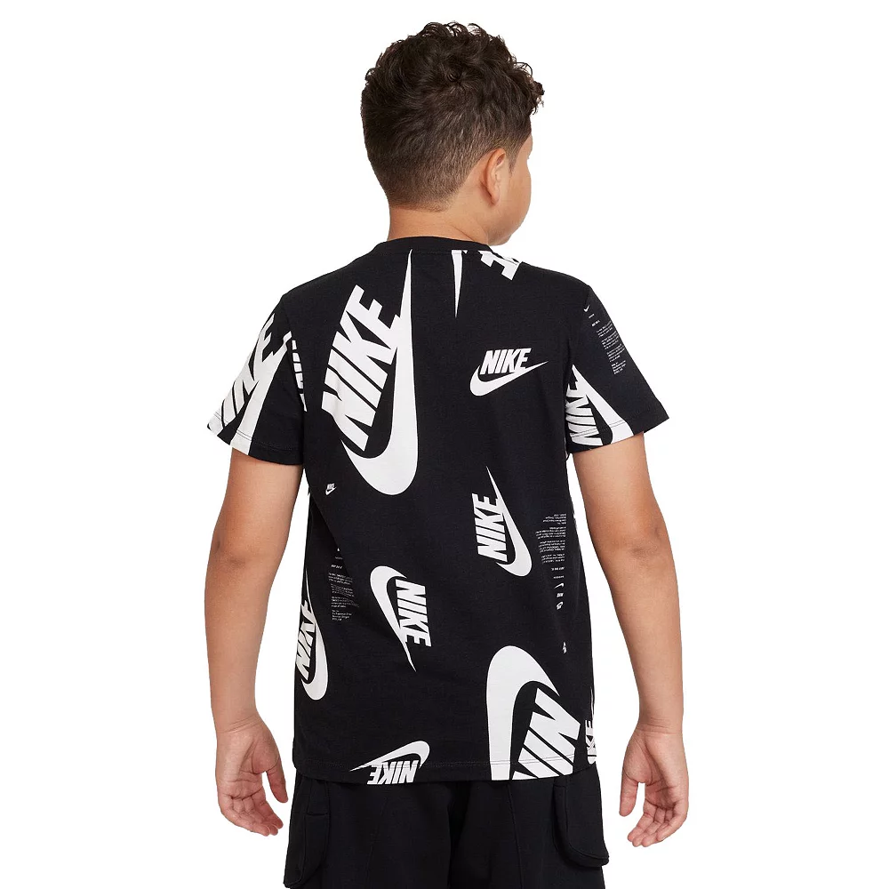 Boys 8-20 Nike Brandmark Allover Print Tee 7 Boys 8-20 Nike Brandmark Allover Print Tee - Image 5