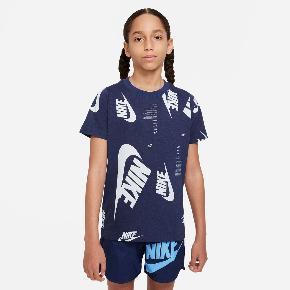 Boys 8-20 Nike Brandmark Allover Print Tee 5 Boys 8-20 Nike Brandmark Allover Print Tee - Image 3