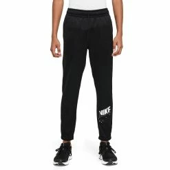 Boys 8-20 Nike Therma-FIT Tapered Training Pants -Nike outlet shop 6142365 Black White