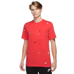 Men's Nike Allover Logo Tee 6 Men's Nike Allover Logo Tee -Nike outlet shop 6171426 Light Crimson
