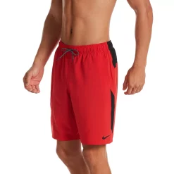 Big & Tall Nike Contend 9-inch Swim Trunks -Nike outlet shop 6196958 University Red